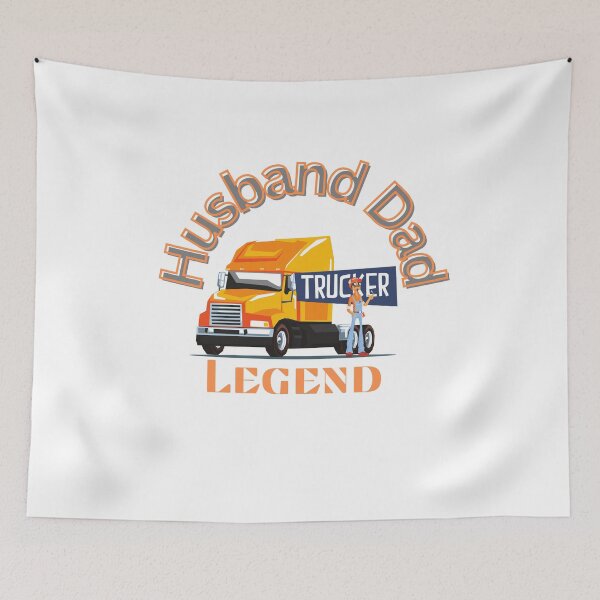 Item preview,  Husband Dad Trucker Legend - Family/couple designed and sold by zeddy-store.