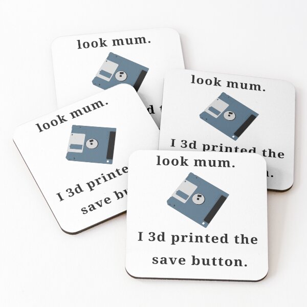 Item preview, 3d printed save button. designed and sold by itm1010.