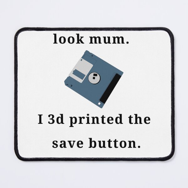 Item preview, 3d printed save button. designed and sold by itm1010.