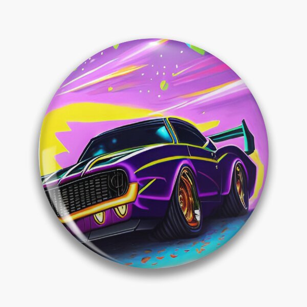 Item preview, Retro 69 Camaro- Purple wide body designed and sold by nakedlunch02.