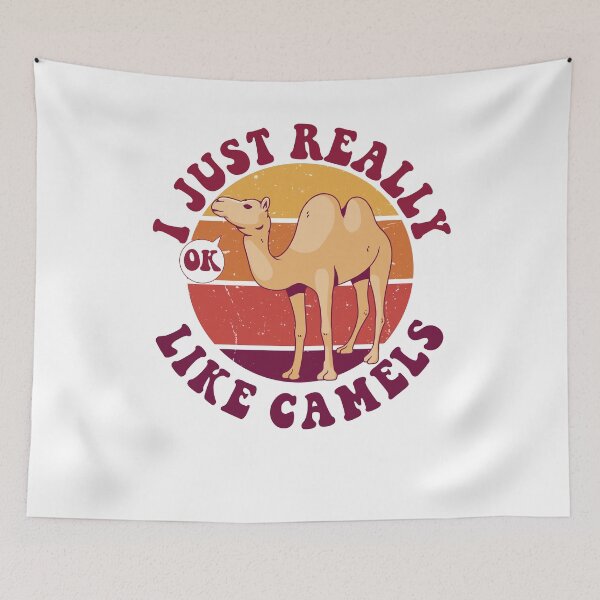 Item preview, I Just Really Like Camels Retro Camel For Camel Lover designed and sold by Leader Shirts.