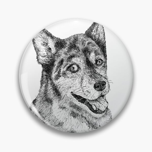 Item preview, Australian Cattle Dog Drawing designed and sold by Active Depth.