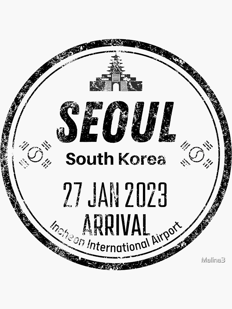 Seoul Stamp | Sticker