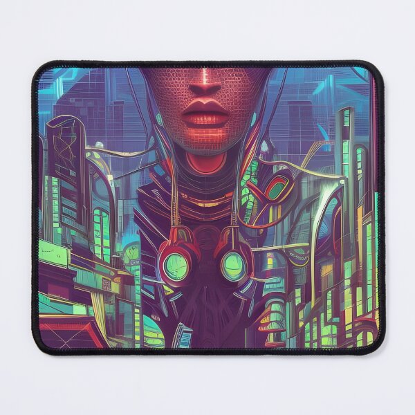 Item preview, Neon Nexus: Cyberpunk Vision of a Wired and Connected Metropolis designed and sold by Gemini Maison Print.