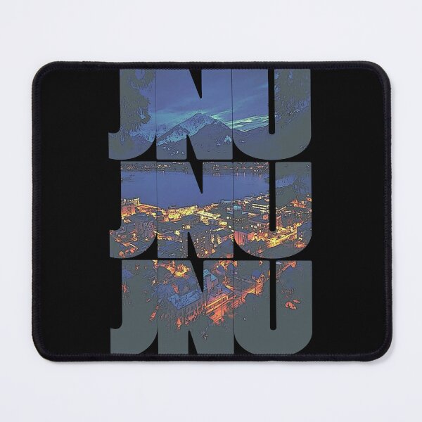 Item preview, Juneau, Alaska JNU Night Cityscape Repeating Pattern designed and sold by CrabbyLobster.