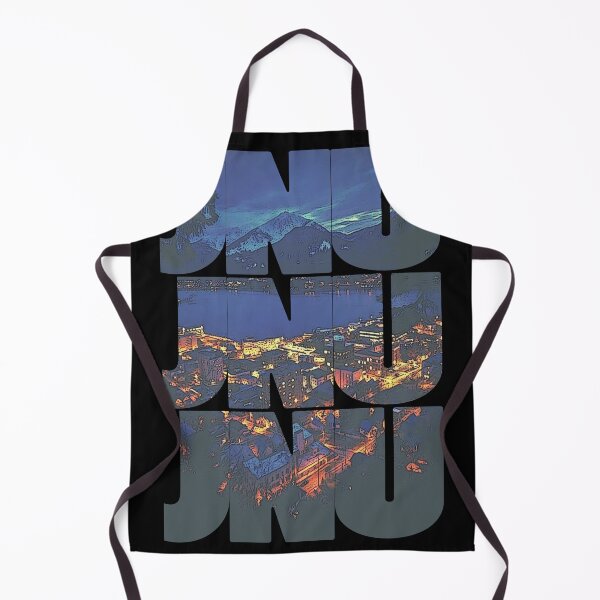 Item preview, Juneau, Alaska JNU Night Cityscape Repeating Pattern designed and sold by CrabbyLobster.