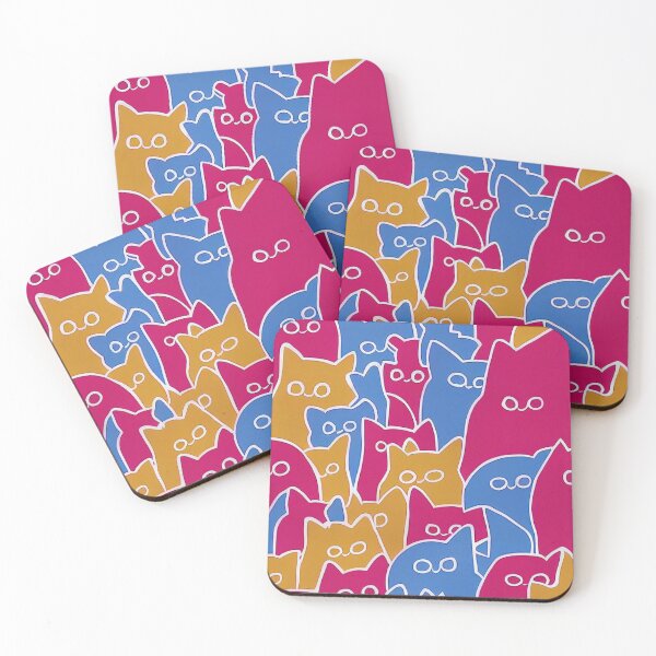 Item preview, Colorful cats designed and sold by Tim-Ries.