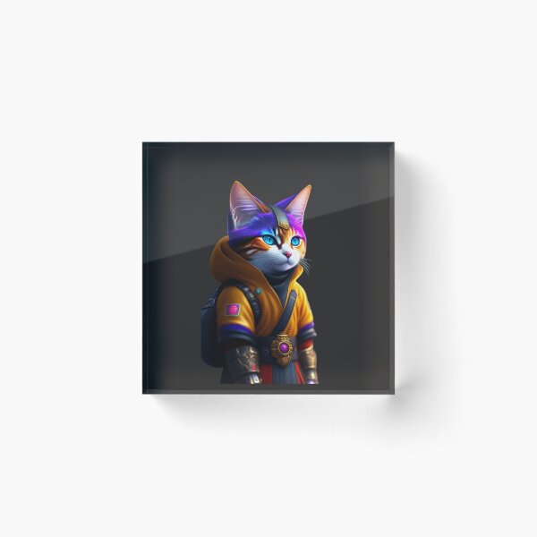 Item preview, artistic cat designed and sold by Artist-jc.