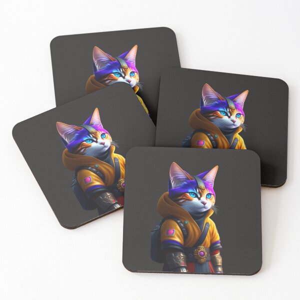 Item preview, artistic cat designed and sold by Artist-jc.