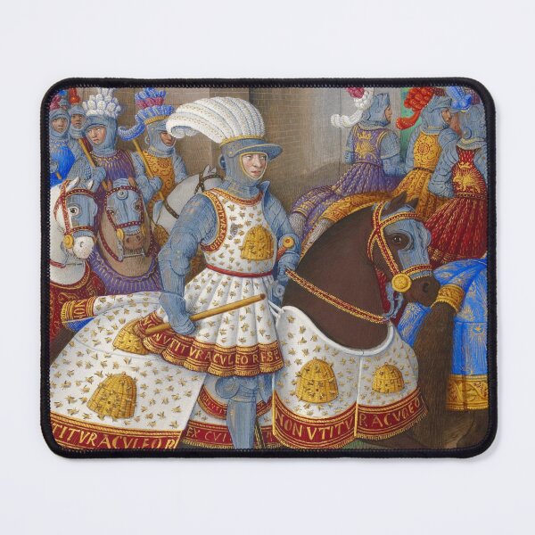 Item preview, King of France Louis XII Le Voyage de Gênes Illustration designed and sold by Cat Lady Designs.