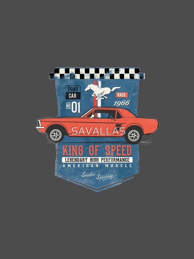 Ford Mustang - King Of Speed von SAVALLAS