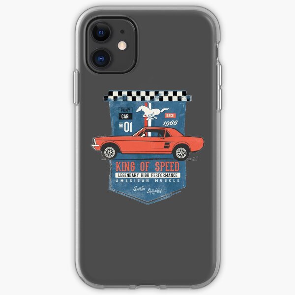Ford Mustang - King of Speed iPhone Soft Case