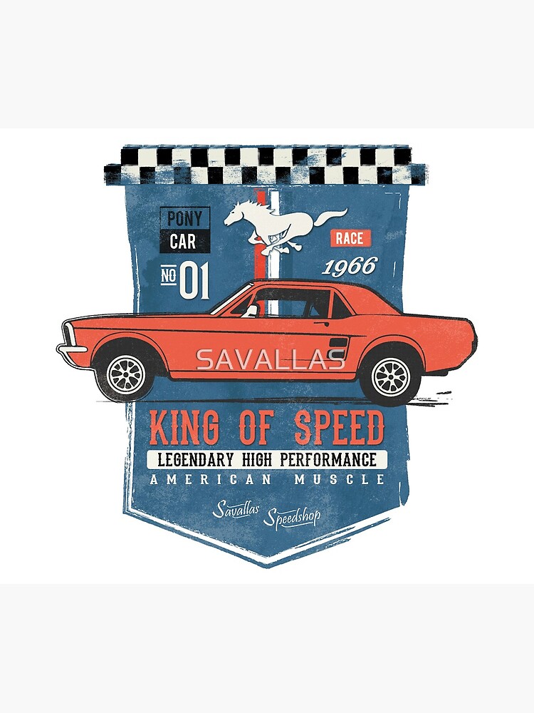 Ford Mustang - King Of Speed von SAVALLAS