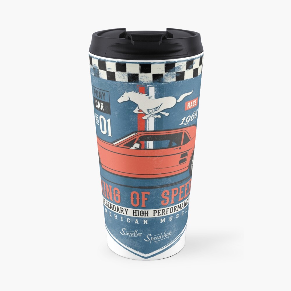 Ford Mustang - King Of Speed Thermobecher