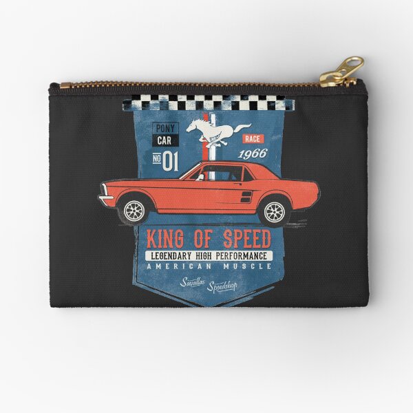 Ford Mustang - King of Speed Zipper Pouch