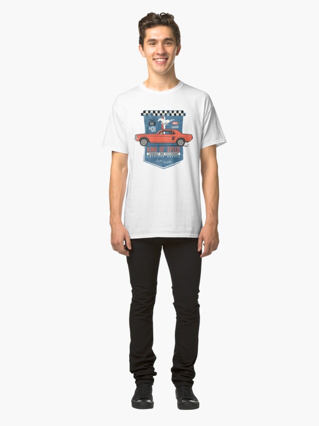 Alternative Ansicht von Ford Mustang - King Of Speed Classic T-Shirt