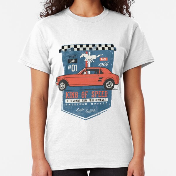 Ford Mustang - King Of Speed Classic T-Shirt