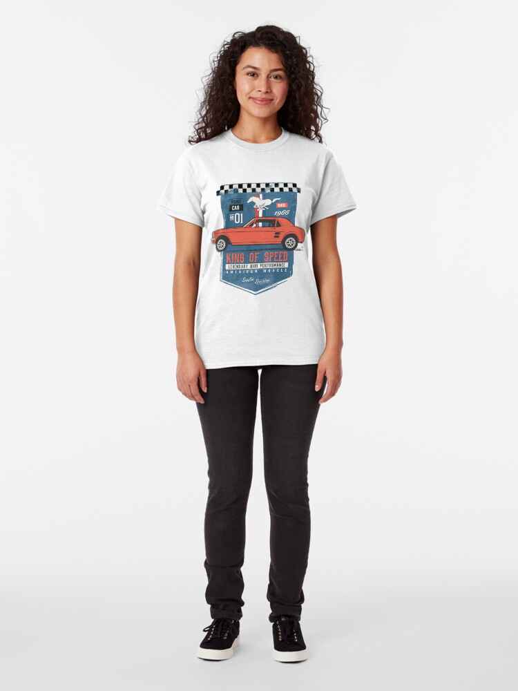 Alternative Ansicht von Ford Mustang - King Of Speed Classic T-Shirt