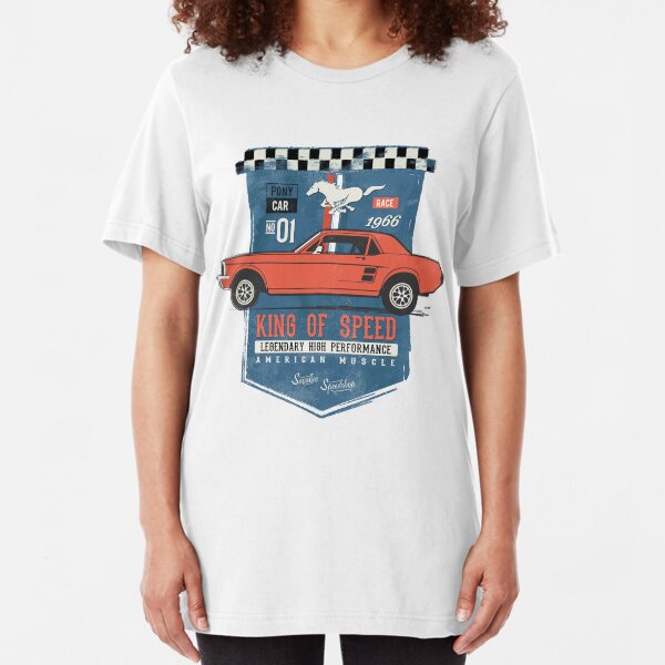 Ford Mustang - King of Speed Slim Fit T-Shirt