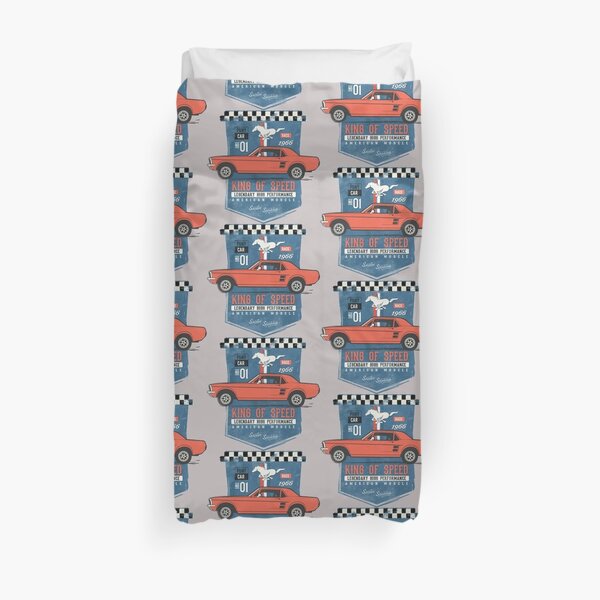 Ford Mustang - King of Speed Duvet Cover