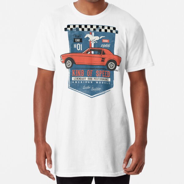 Ford Mustang - King of Speed Long T-Shirt