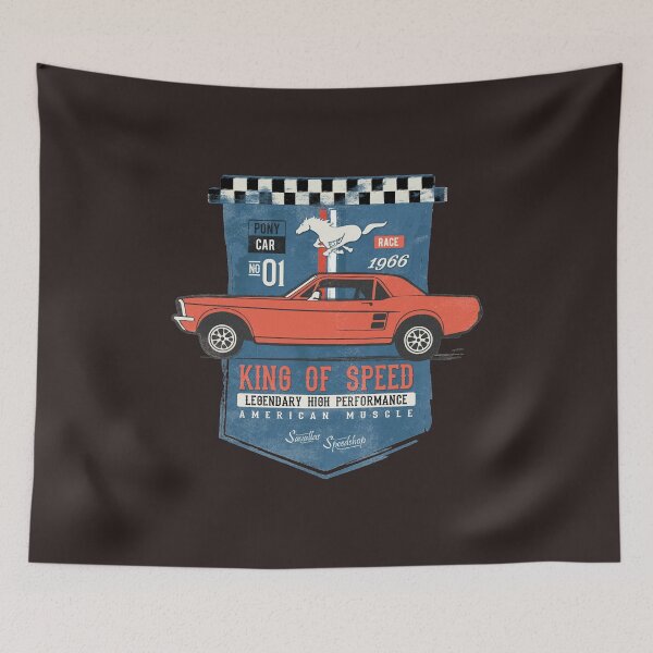 Item preview, Ford Mustang - King of Speed designed and sold by SAVALLAS.