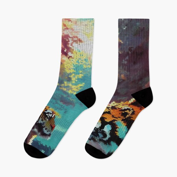 Item preview, Anime Tiger Pixel Art Style  designed and sold by PixelDripped.