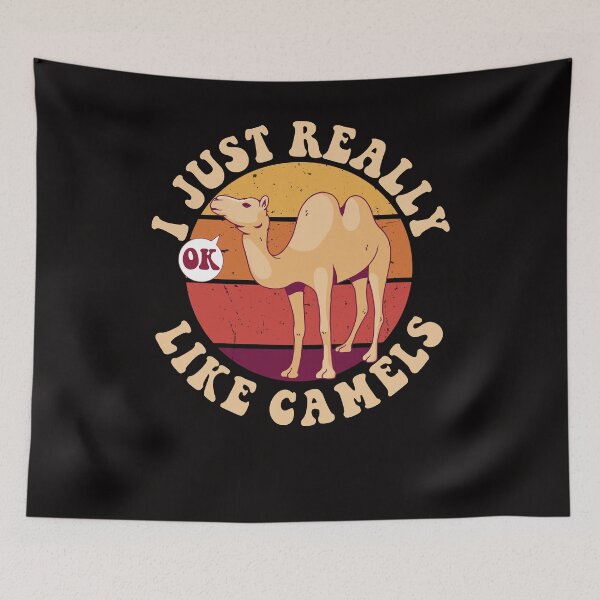 Item preview, I Just Really Like Camels Retro Camel For Camel Lover designed and sold by Leader Shirts.