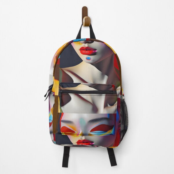 Item preview, Vibrant Abstract Portrait of a Woman designed and sold by artmanikin.
