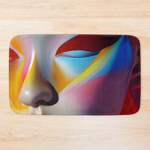 Item preview, Vibrant Abstract Portrait of a Woman designed and sold by artmanikin.