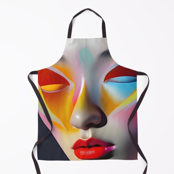 Item preview, Vibrant Abstract Portrait of a Woman designed and sold by artmanikin.