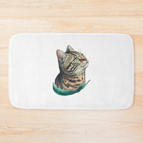Item preview, Mackerel Tabby Cat designed and sold by MichellesMedArt.