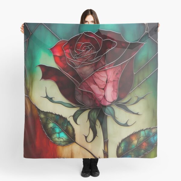 Red Roses Scarf 