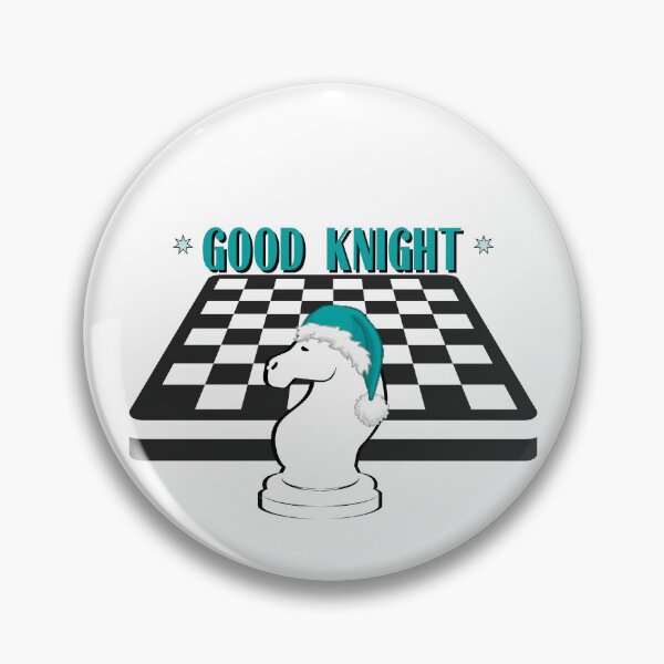 Item preview, Good Night Chess Quote designed and sold by SiYDesigns.