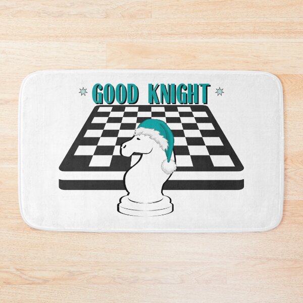 Item preview, Good Night Chess Quote designed and sold by SiYDesigns.
