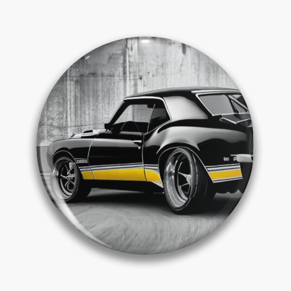 Item preview, Reto 69 Camaro- Black & Yellow designed and sold by nakedlunch02.