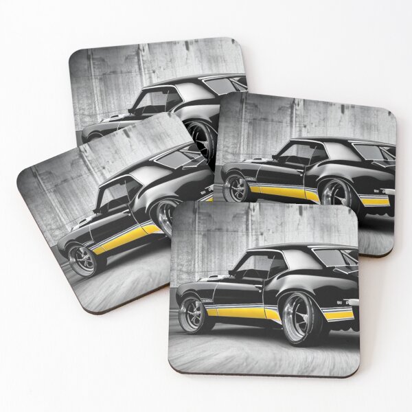 Item preview, Reto 69 Camaro- Black & Yellow designed and sold by nakedlunch02.