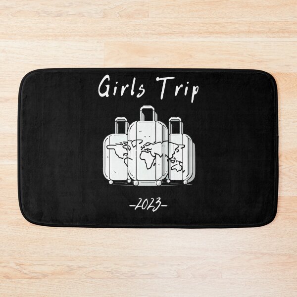 Item preview, Girls Trip 2023 - Suitcases graphic symbolizing girls travel, minimalist, stylish and classic (1) designed and sold by TourDePassion.