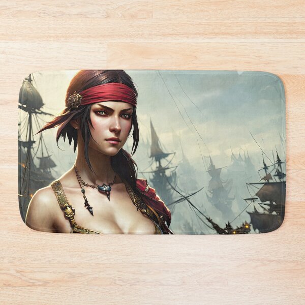 Item preview, Pirate swashbuckler fantasy art, digital art, AI generated designed and sold by Midnight-Hour.