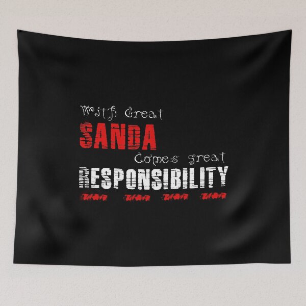 Item preview, With great Sanda comes great responsibility designed and sold by MartialArtsNerd.