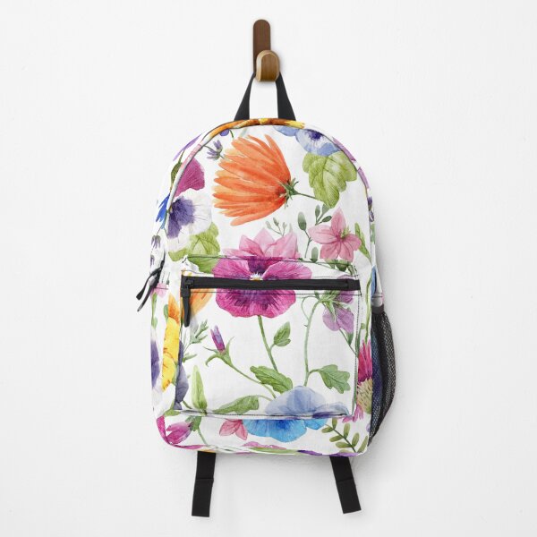 Item preview, Watercolor Mixed Garden Spring and Summer Flowers designed and sold by silviaol.