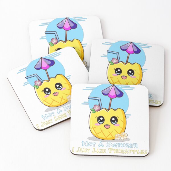 Item preview, Not A Swinger I Just Like Pineapples designed and sold by Fashy One.