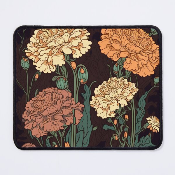 Item preview, Carnation flower, dianthus or clove pink designed and sold by SamJanner.
