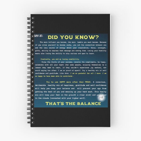 Item preview, Day 27 of the year: Did you know? That's the balance designed and sold by BuddyBoots.