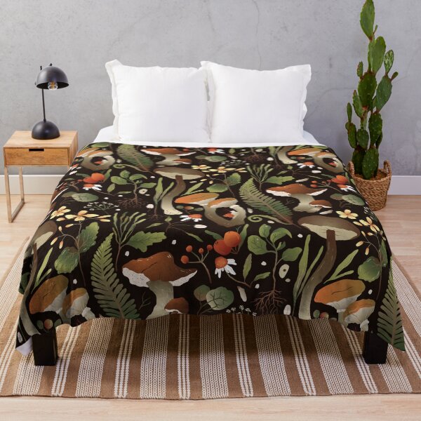 Item preview, Wild Mushrooms, Forest Plants and Berries  designed and sold by silviaol.