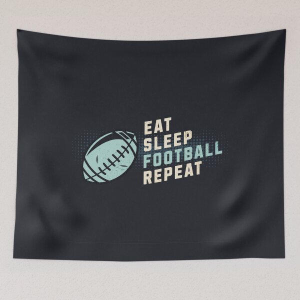 Item preview, Eat, Sleep, Football, Repeat | Super Bowl designed and sold by simonlidesign.