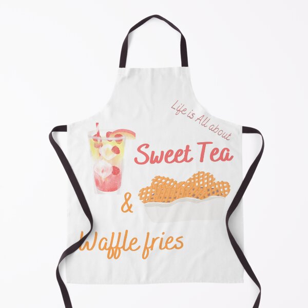 Item preview, Life is All about Sweet Tea and Waffle Fries designed and sold by TakePartArt.