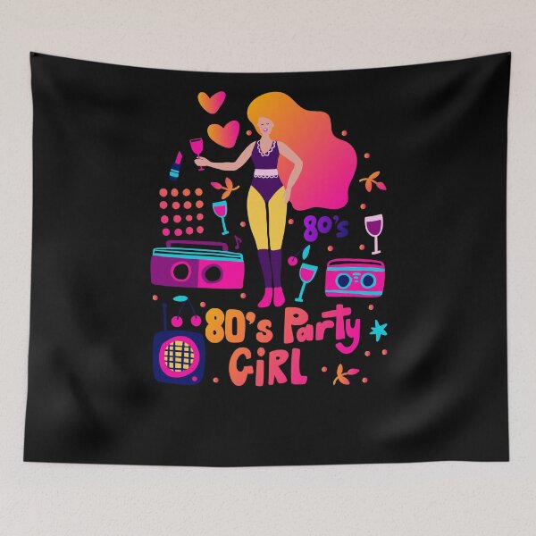Item preview, 80's  party girl designed and sold by The Love Quill.