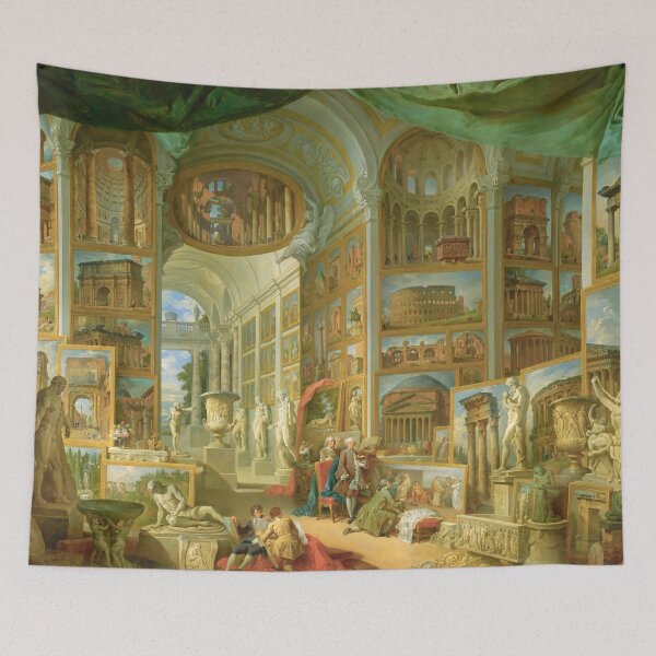 Aperçu de l'œuvre Rome antique par Giovanni Paolo Panini 1757 créée et vendue par Illyrium.
