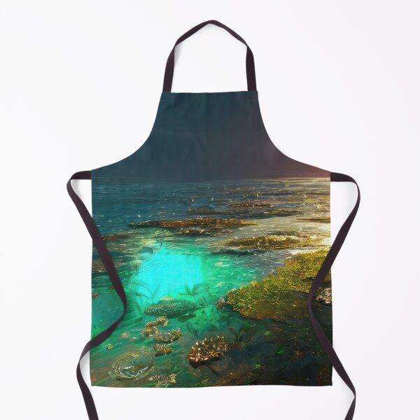 Item preview, Digital art of a pond by a lake designed and sold by Midnight-Hour.